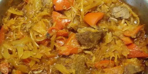 свиной гуляш по-мадьярски