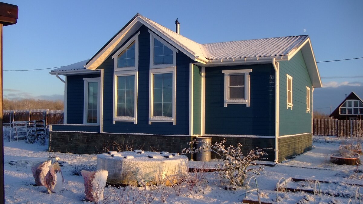 Наш синий дом сейчас