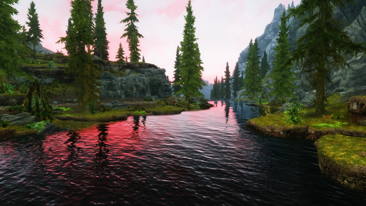 Кадр из игры The Elder Scrolls V: Skyrim