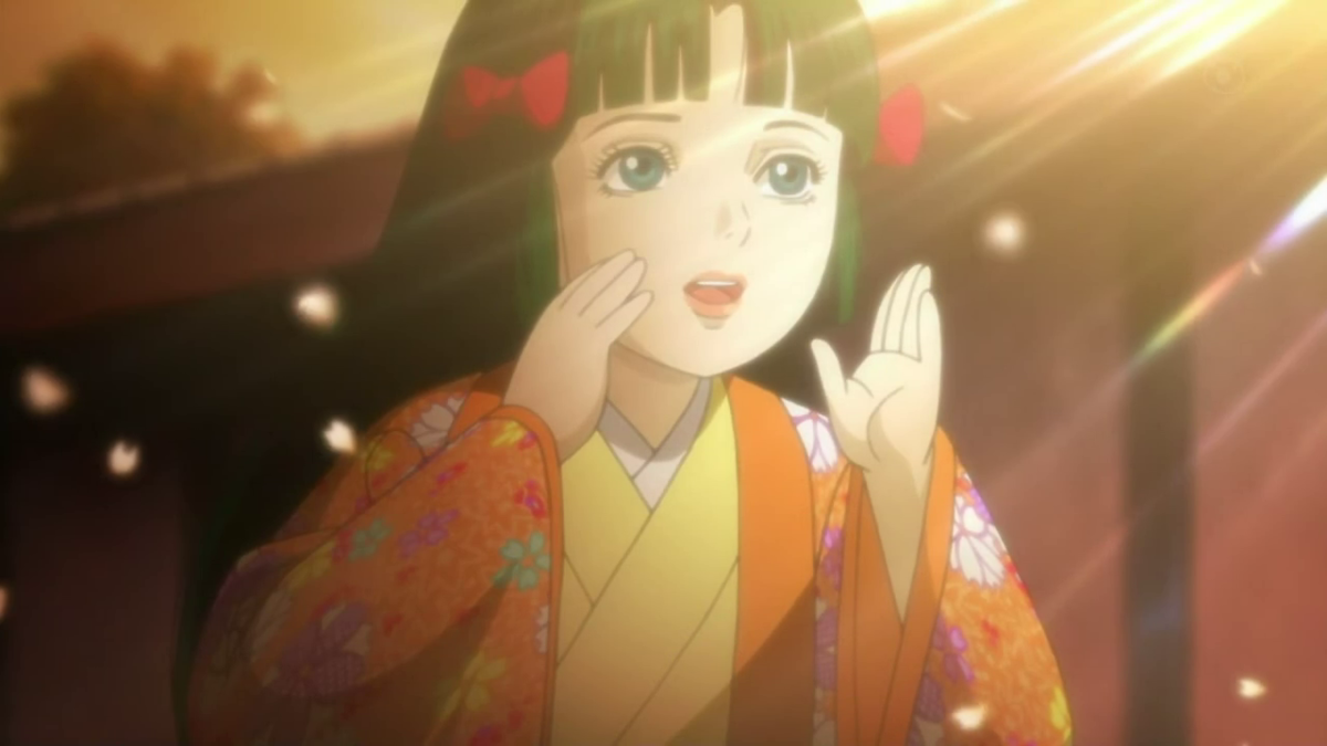 Мурасаки желает "старшему брату" счастливого пути