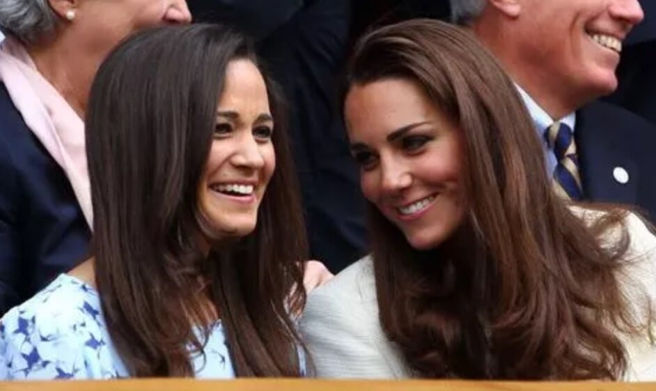 Сестры Пиппа и Кейт Миддлтон