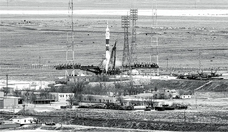 Байконур. Первый и крупнейший в мире космодром.
