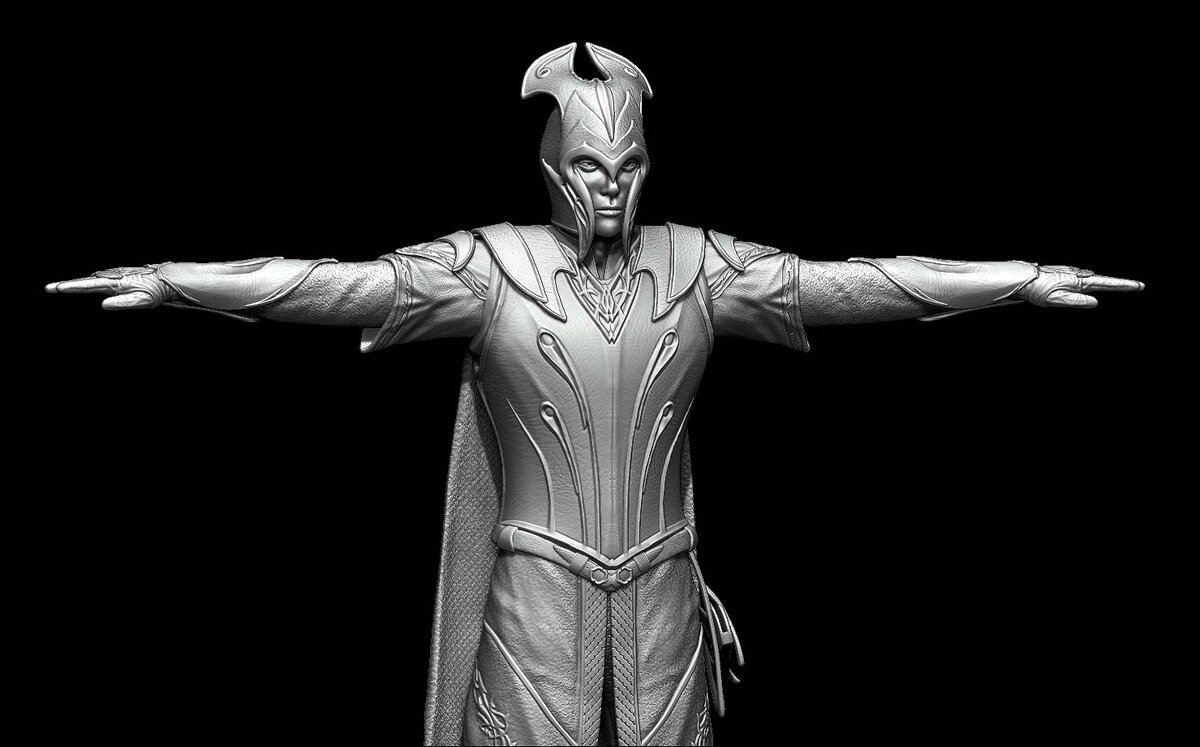 Рендер солдата Мирквуда в игре BFME: Reforged