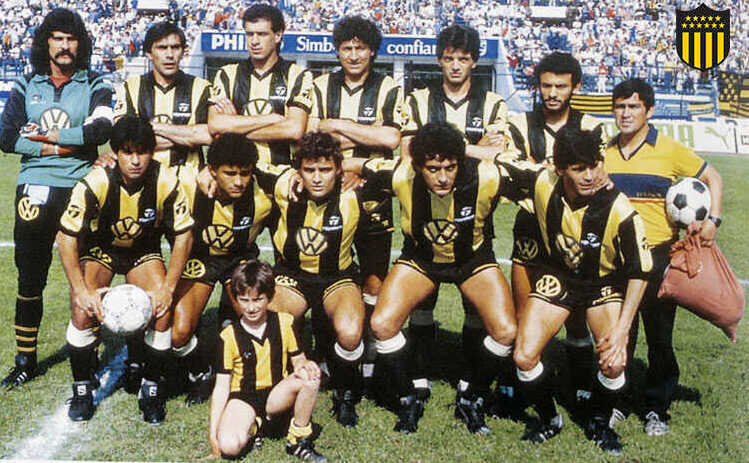 1987 год. "Пеньяроль" - победитель Копа Либертадорес 