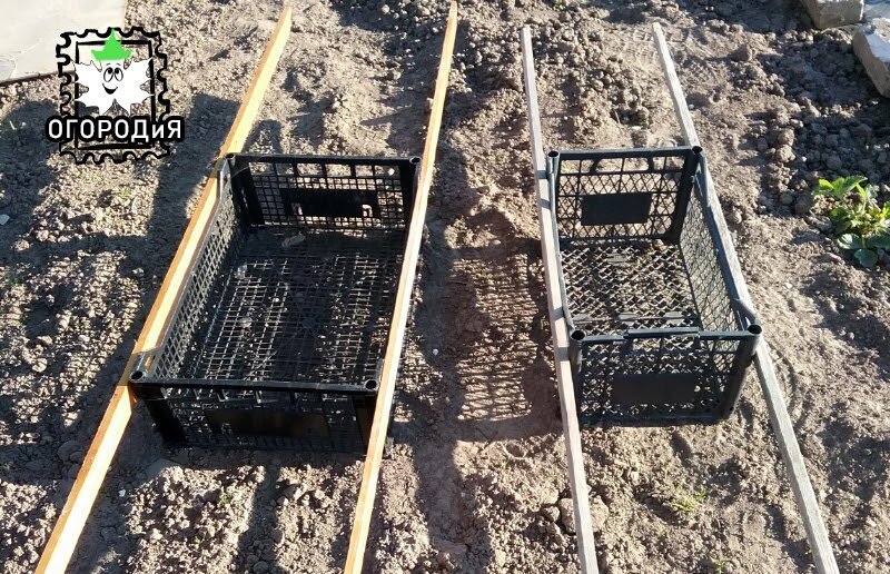 Два сита для просевания компоста