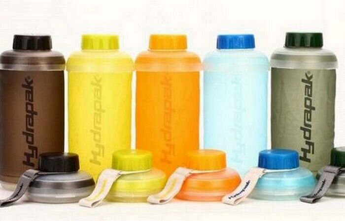 
Гаджет для выживания: Hydrapak Collapsible Bottle.
