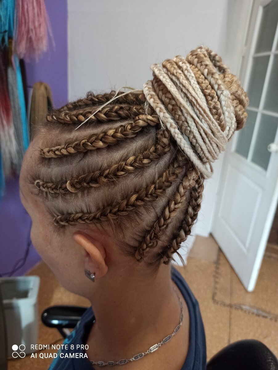 Брейды в хвост