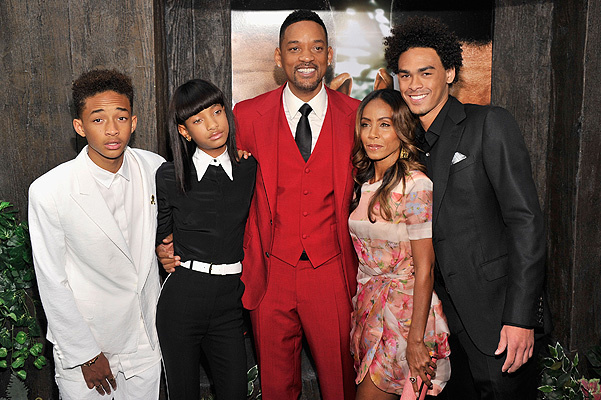 Вся семья Уилла Смита.