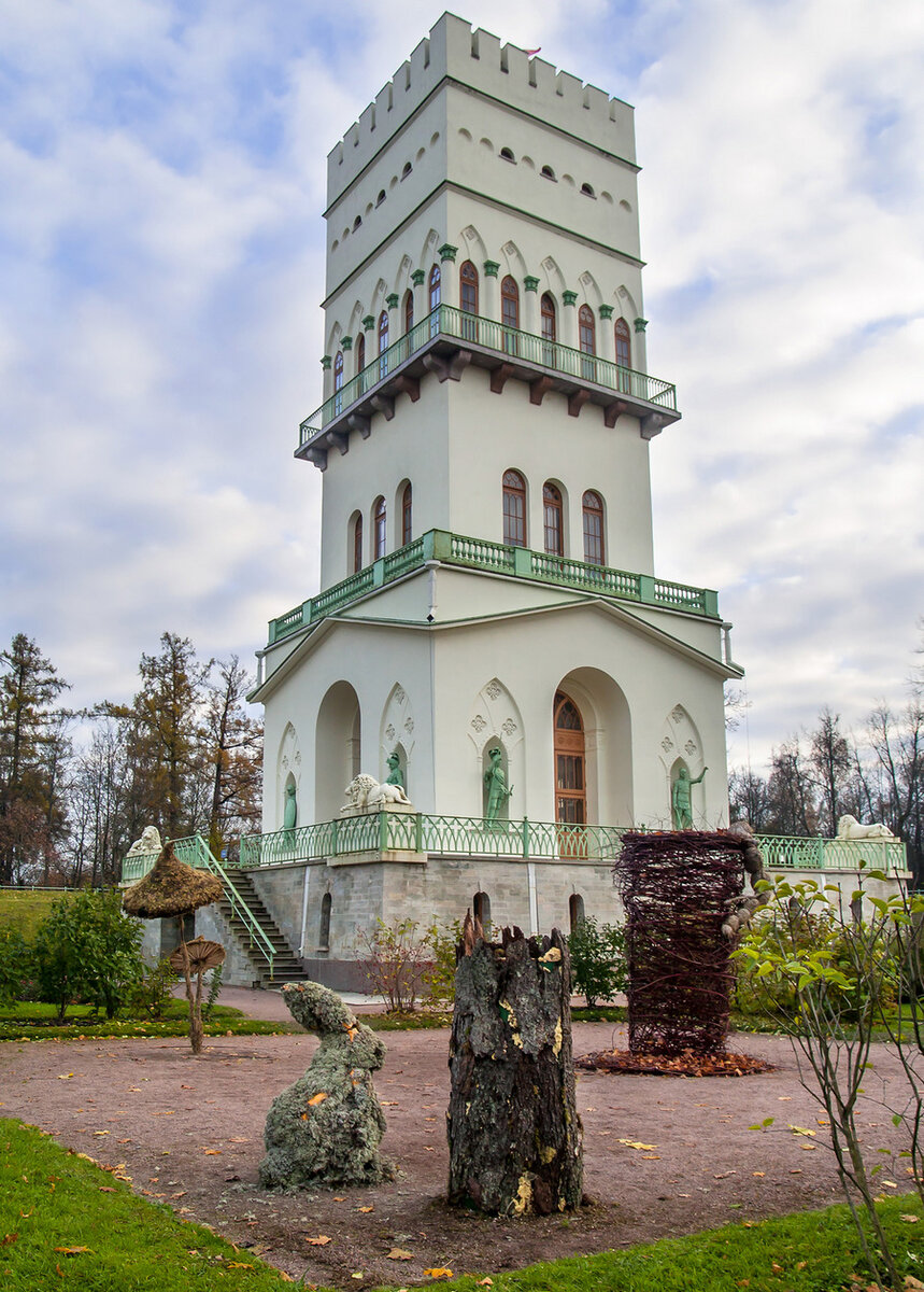 Белая башня в Александровском парке, г.Пушкин (Царское село) | Маленькие  прогулки | Дзен