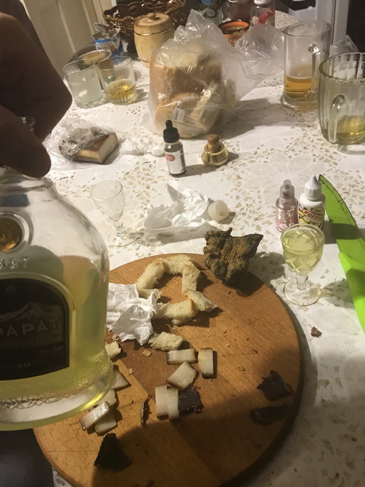 Моя первая настойка на цедре лимона