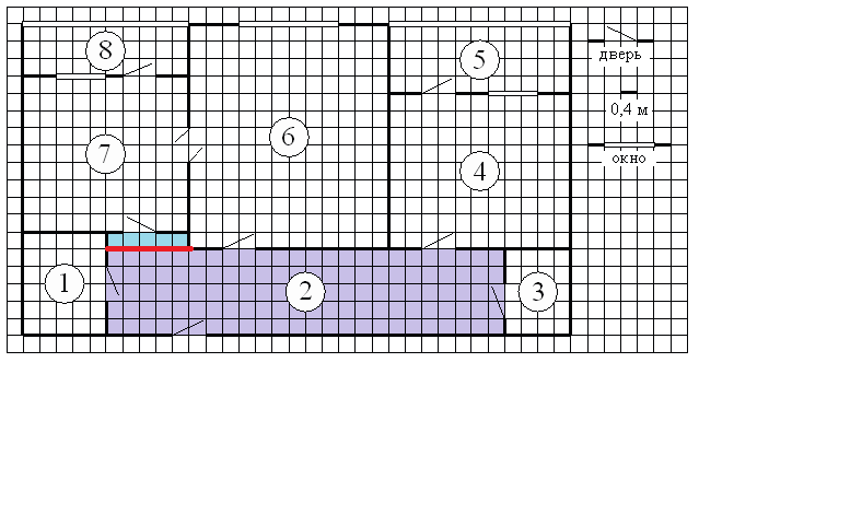 Решу огэ план квартиры