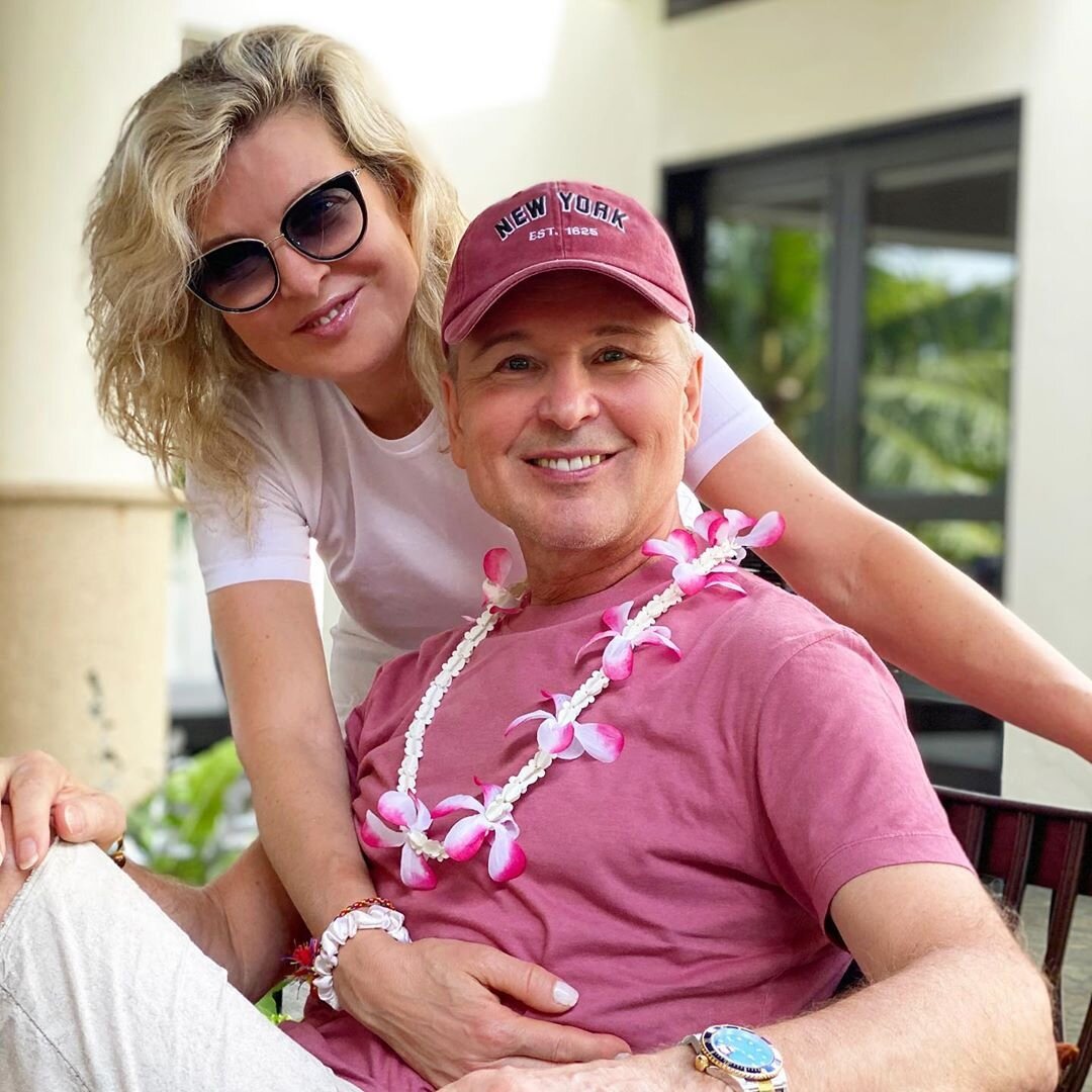 Малинин с женой