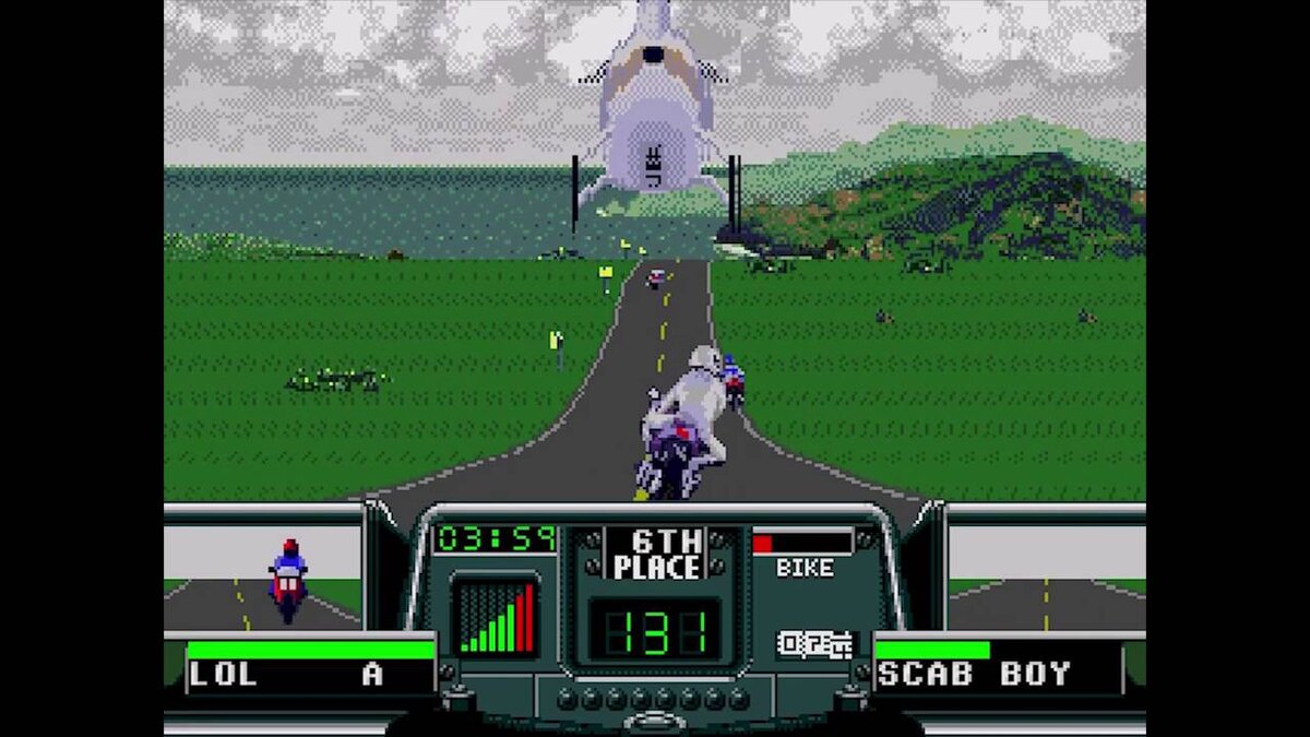 А вот и вертолёт.