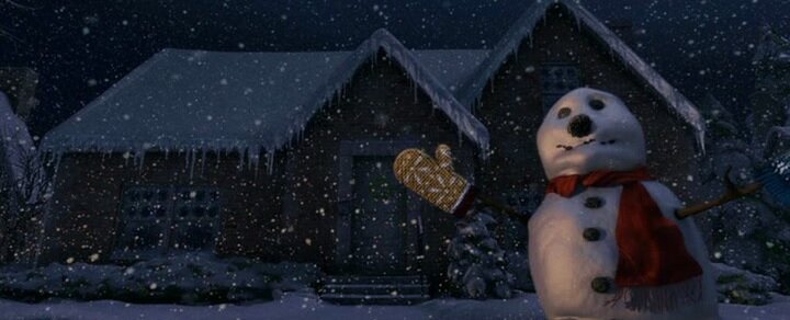 Кадр из мультфильма "Полярный экспресс" 