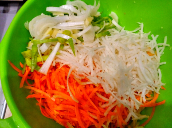 Измельчают любым способом