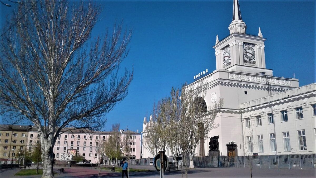 Железнодорожный вокзал г. Волгорад