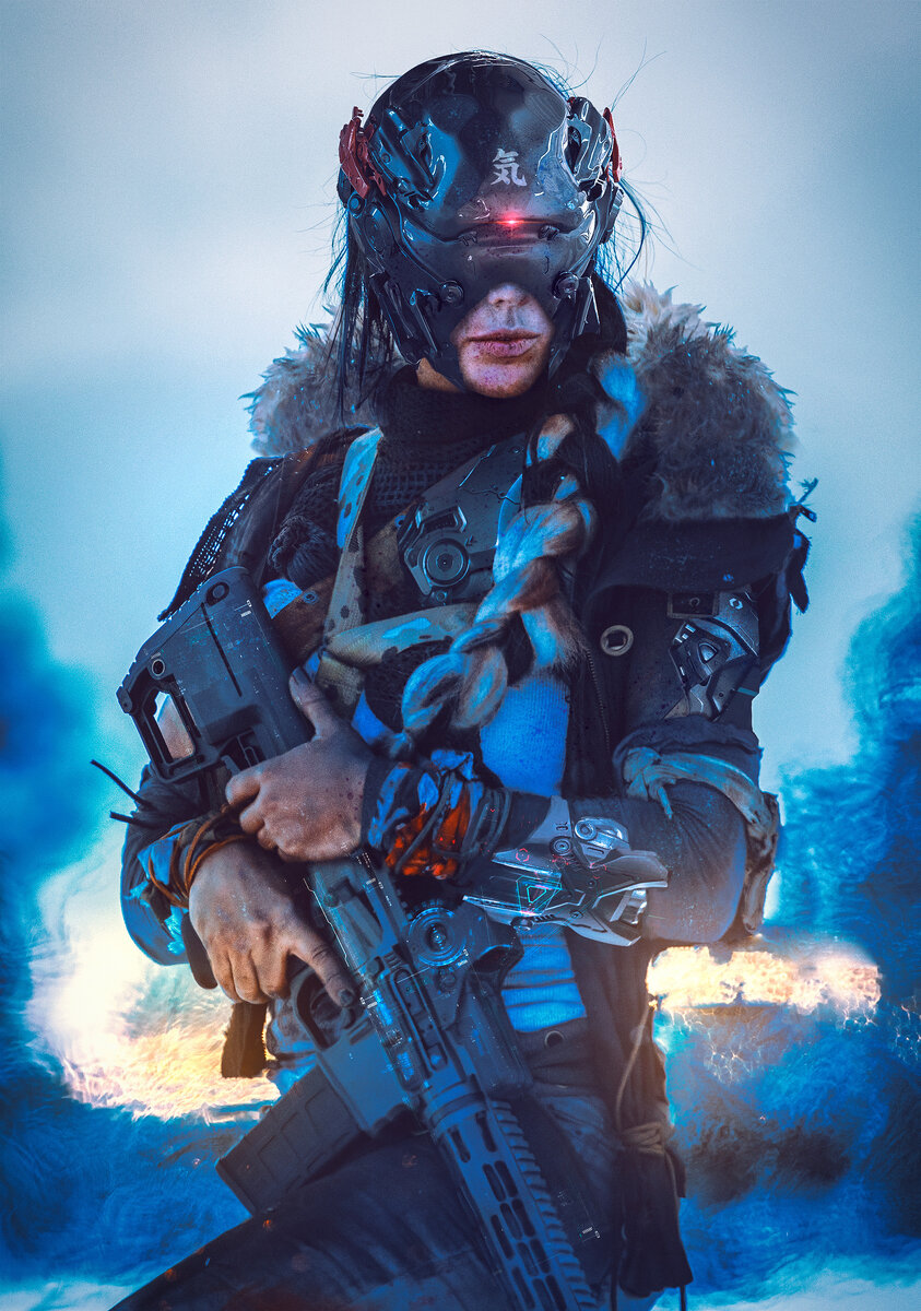 Художник Абрар Хан 