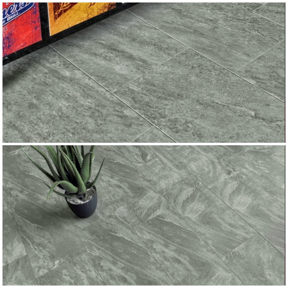 Каменно-полимерная плитка под камень.