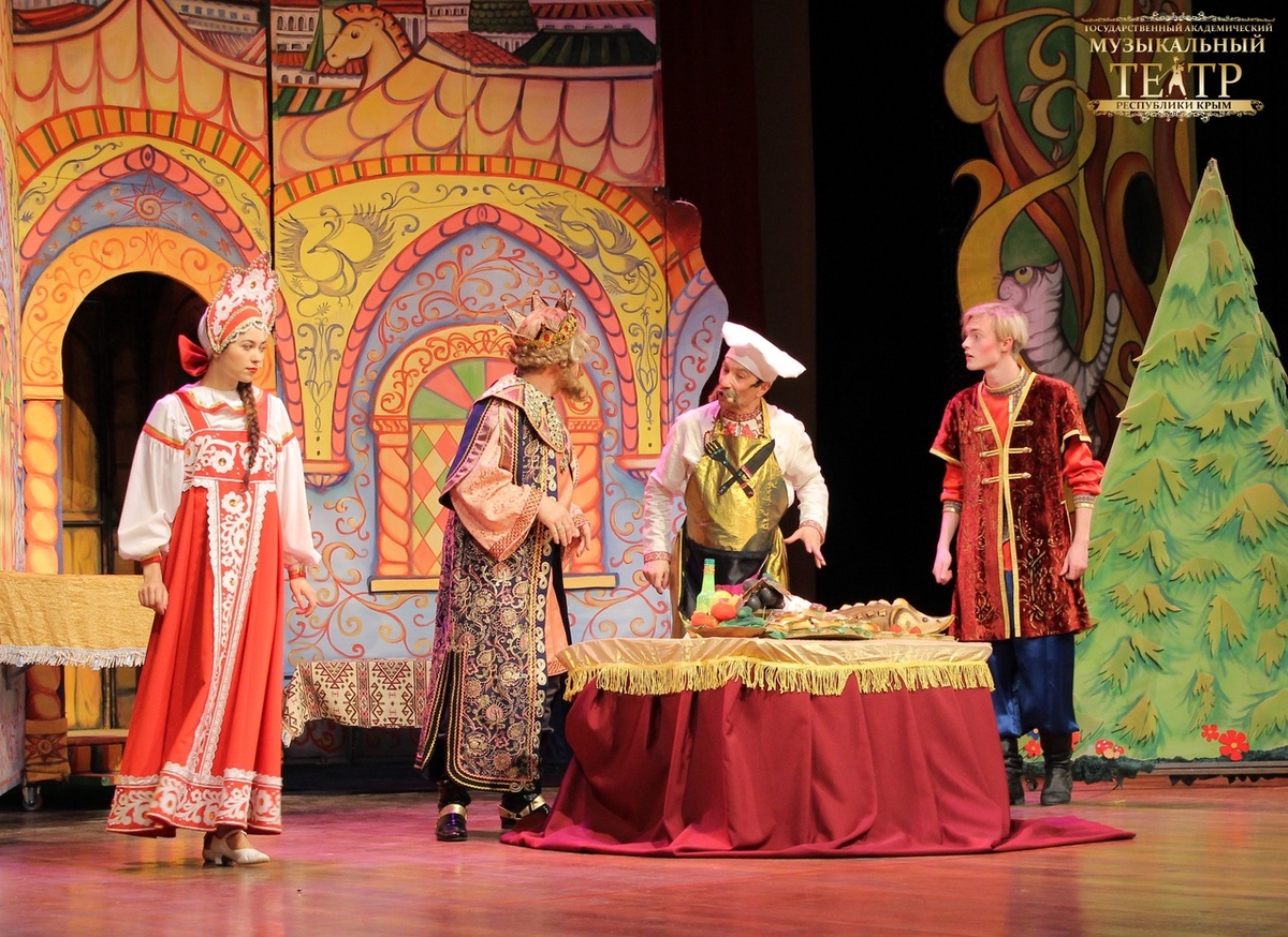 Музыкальная сказка «Поди туда - не знаю куда, принеси то - не знаю что!». Фото со спектакля