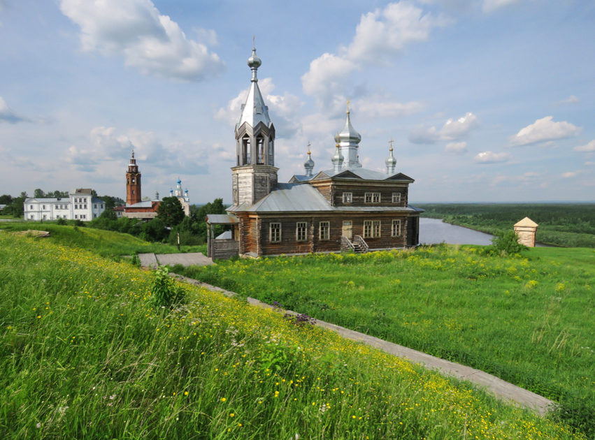 Г чердынь. Ильинская Церковь Чердынь. Чердынский Успенский монастырь.