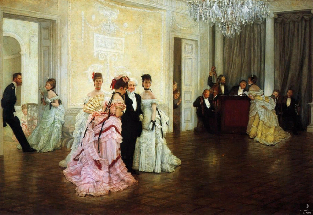 Основным развлечением дворянок были балы и прогулки. Всё это явно не про сегодняшнюю героиню