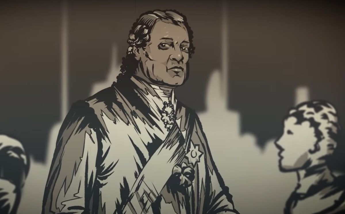 Кадр из видео Gannibal - African Son of Peter the Great of Russia