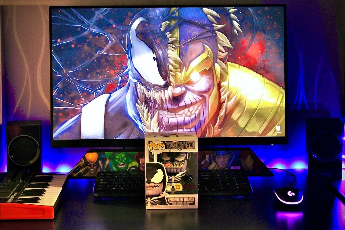 Funko Pop # 510 Веномизированный Танос (Venomized Thanos).