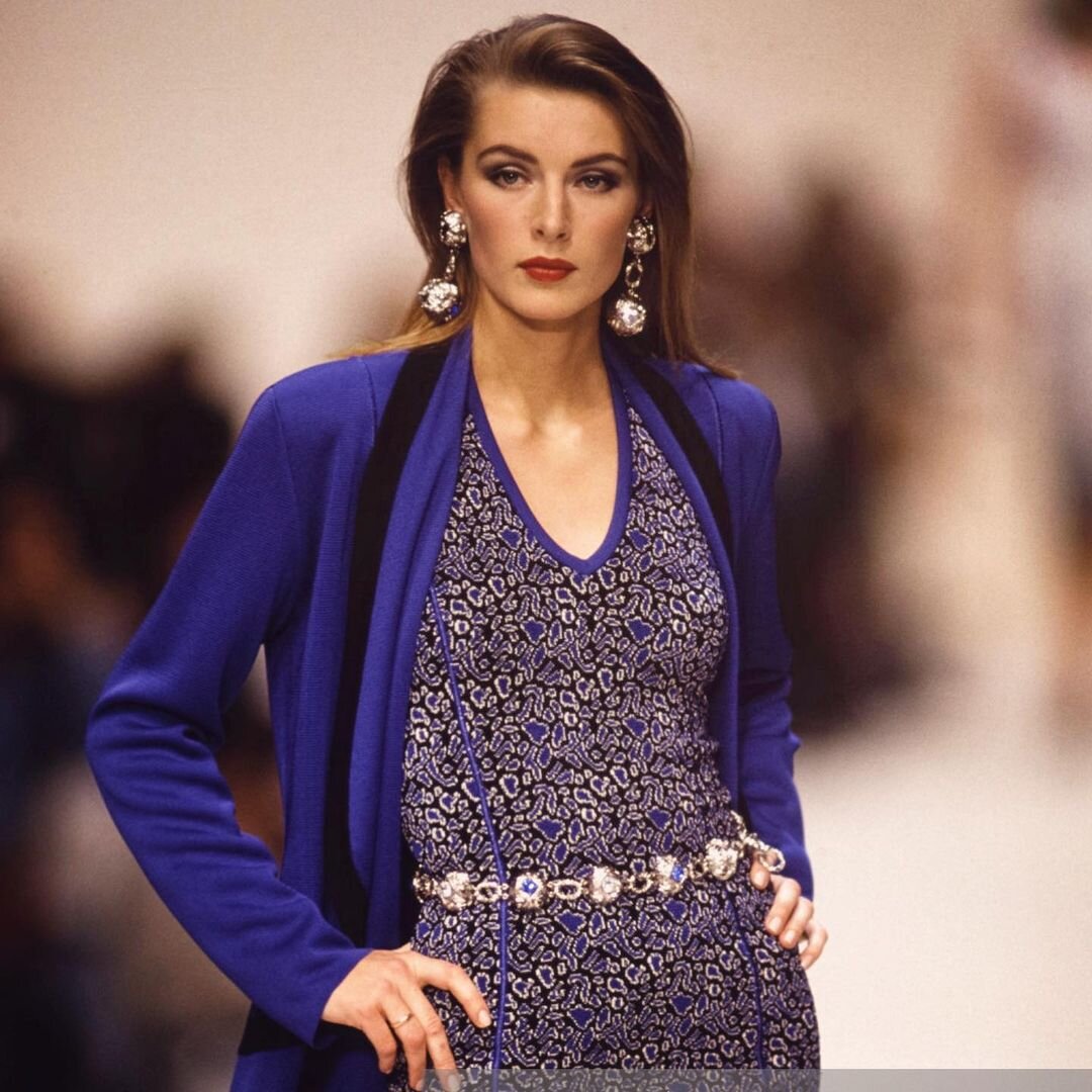    Людмила Исаева на показе Sonia Rykiel, 1991@moda.foto.mood