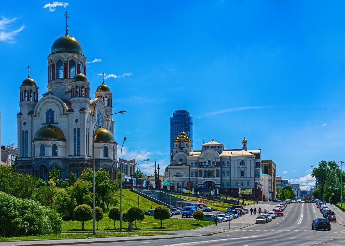 Екатеринбург, Храм-памятник на крови во имя Всех Святых в земле Российской просиявших