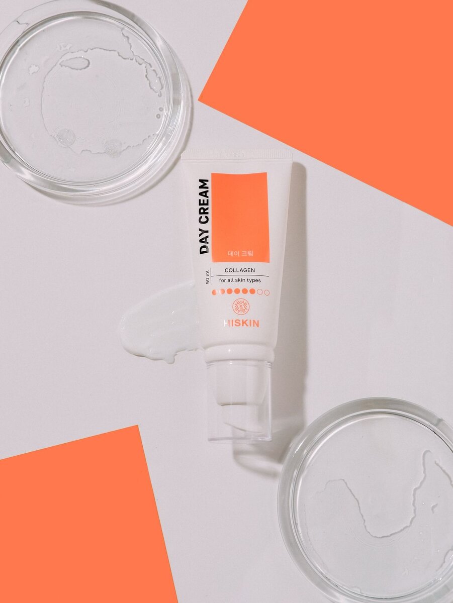 Дневной крем HISKIN с коллагеном