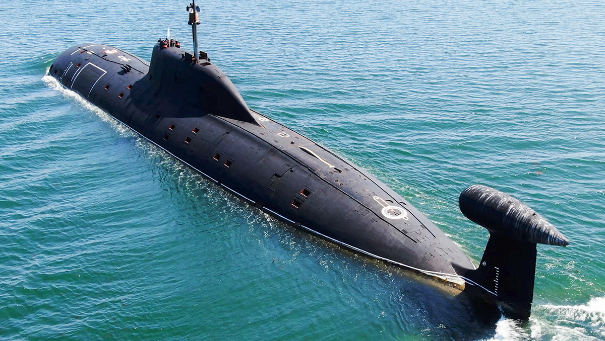 АПЛ "Кузбасс", подлодка третьего поколения проекта 971 "Щука-Б". © Пресс-служба Минобороны РФ