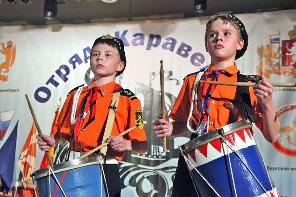 Барабанщики "Каравеллы". Фото из открытого источника