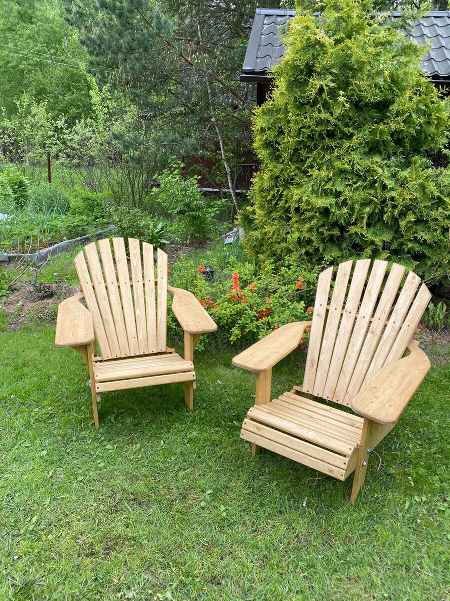 Стулья для дачи из дерева