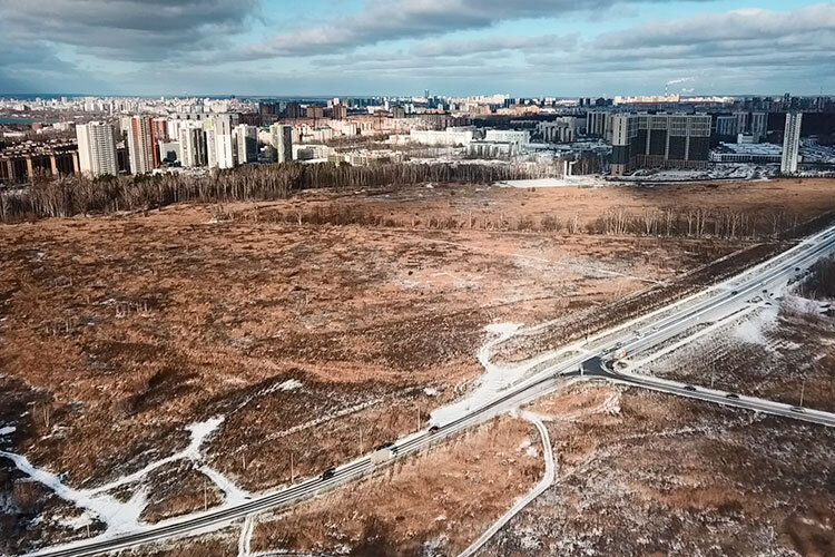    Согласно генплану-2040, основная часть территорий между Фермой-2, Березовой рощей и микрорайоном М-14 будет застроена