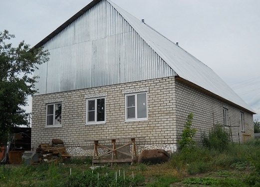 Как я в деревне жить училась. Стройка