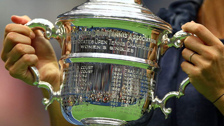    Кубок US Open. Getty Images