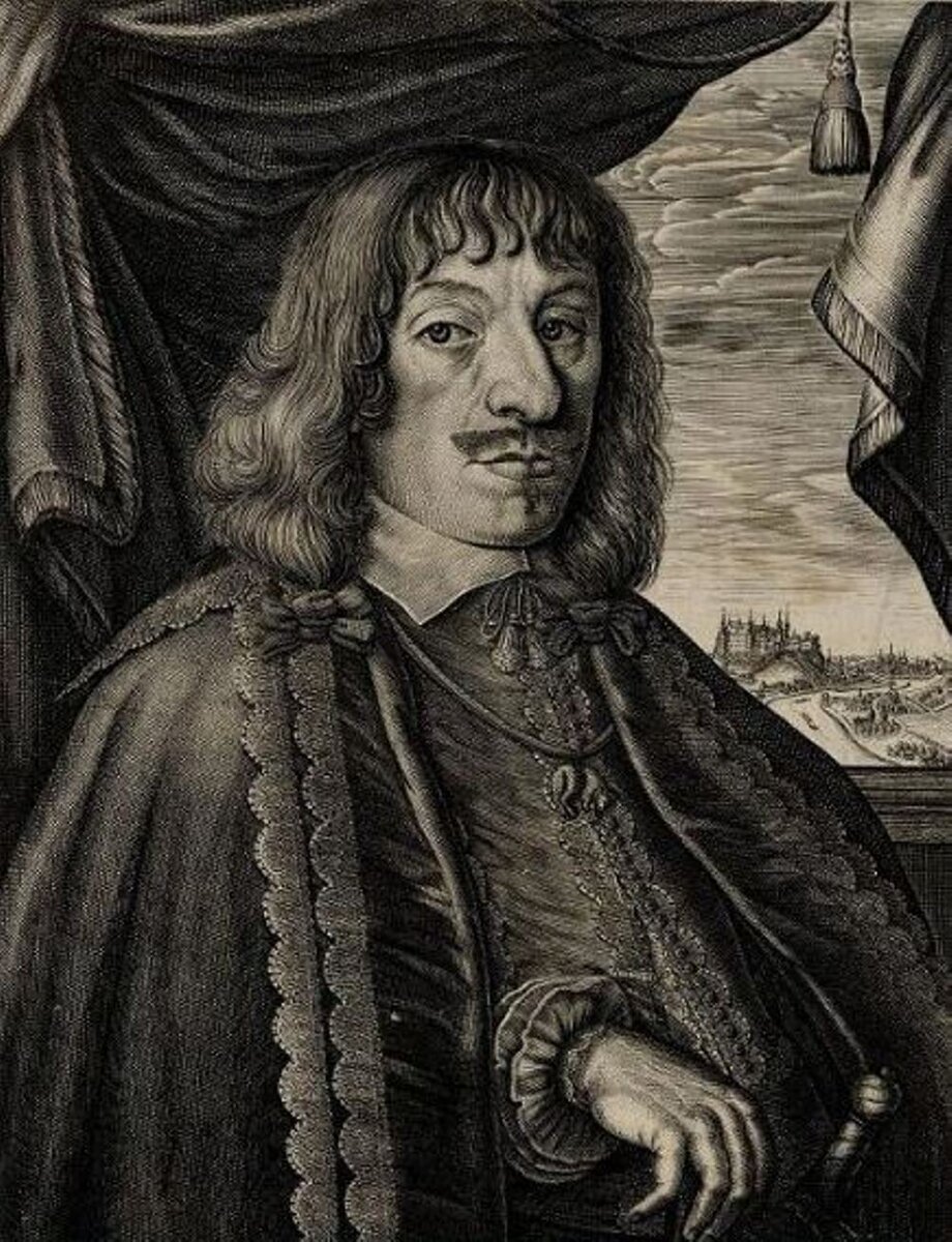 Портрет Яна II Казимира кисти художника В. Гондиуса (около 1598 - 1652 или 1658)