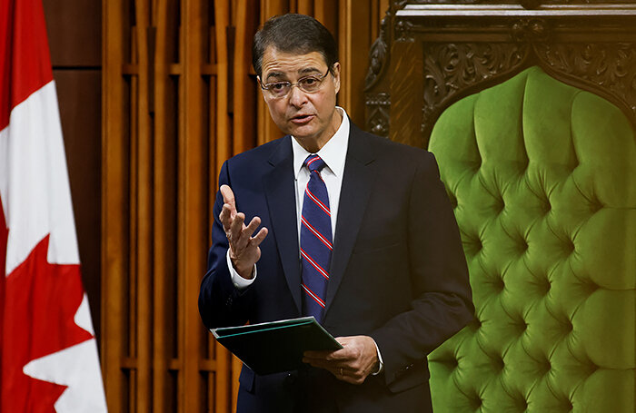   Спикер канадской палаты общин Энтони Рота.Blair Gable/Reuters