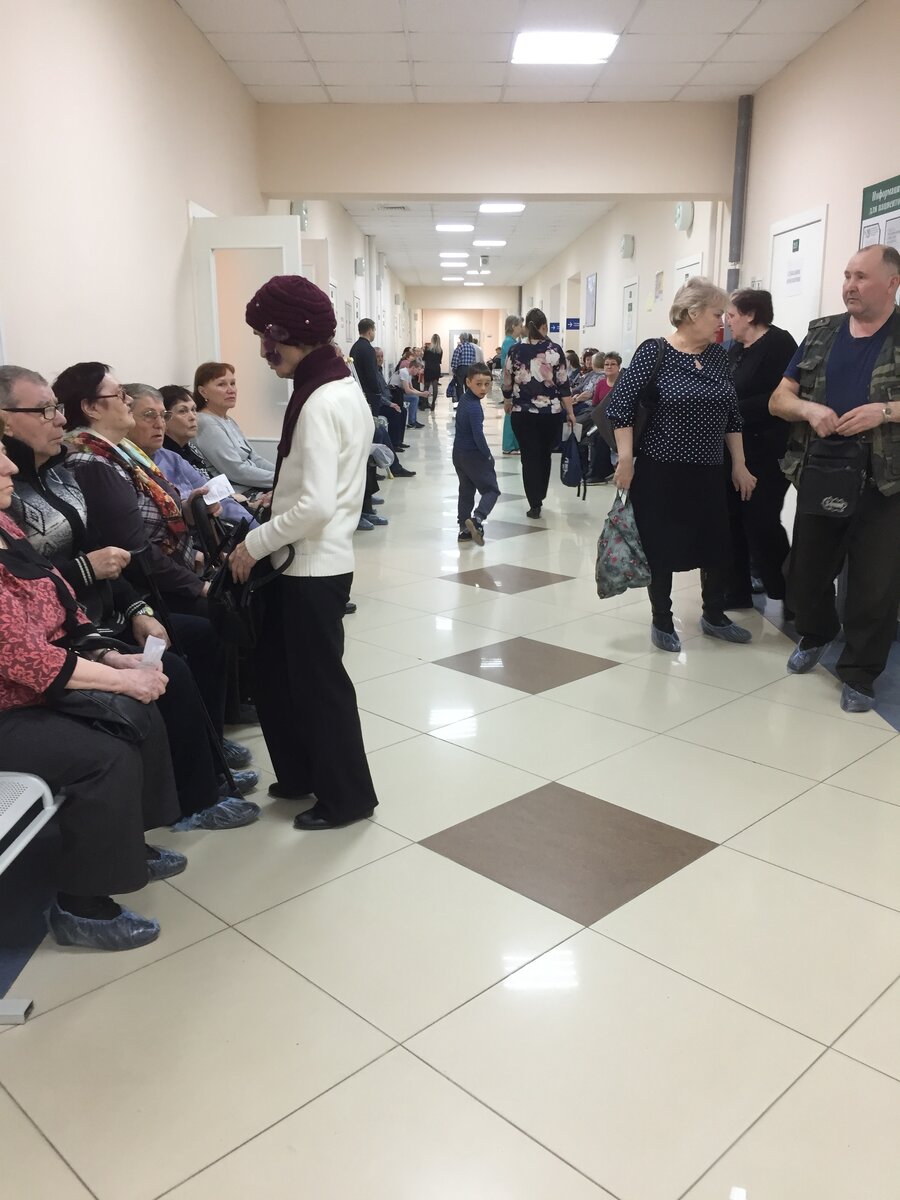 Обычный день обычной поликлиники.