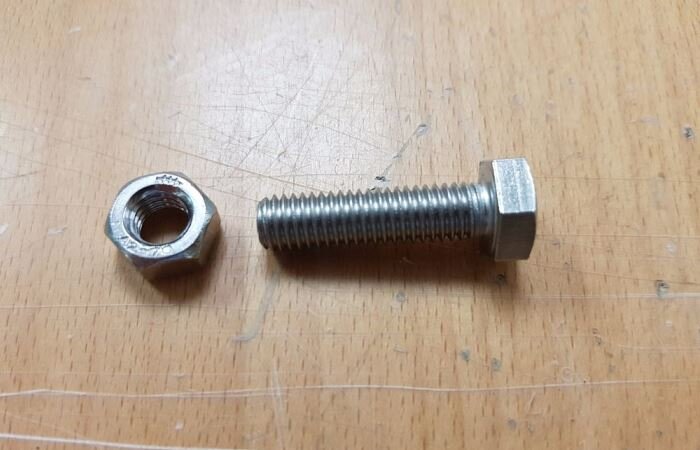 Делаем надежную гайку своими руками.