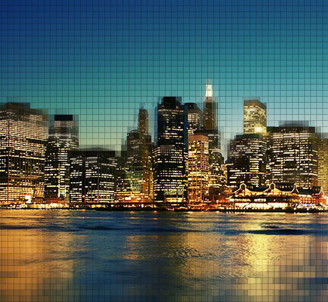 Создаем пиксельный узор в Фотошопе