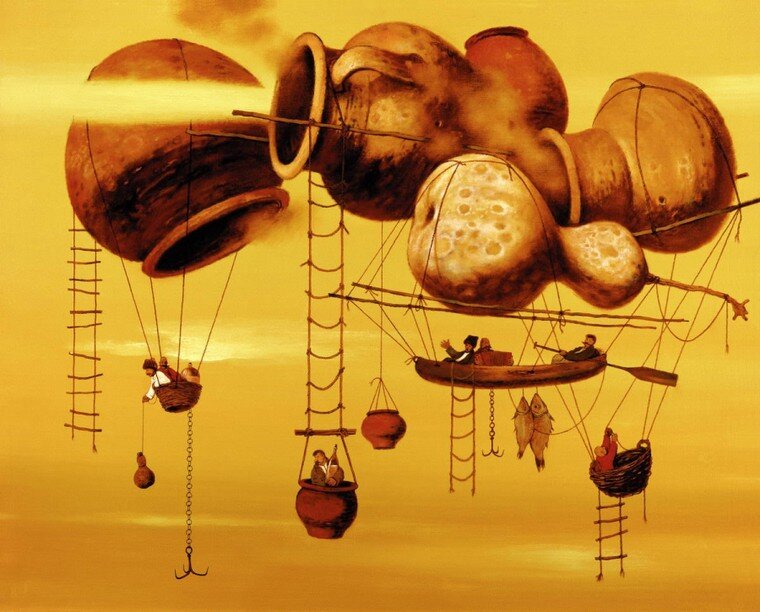 Казаки над хутором. Сергей Воржев. Фото: открытые источники интернета.