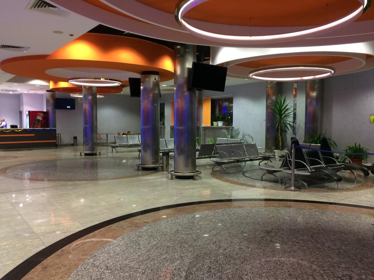 Второй этаж ЖД вокзала