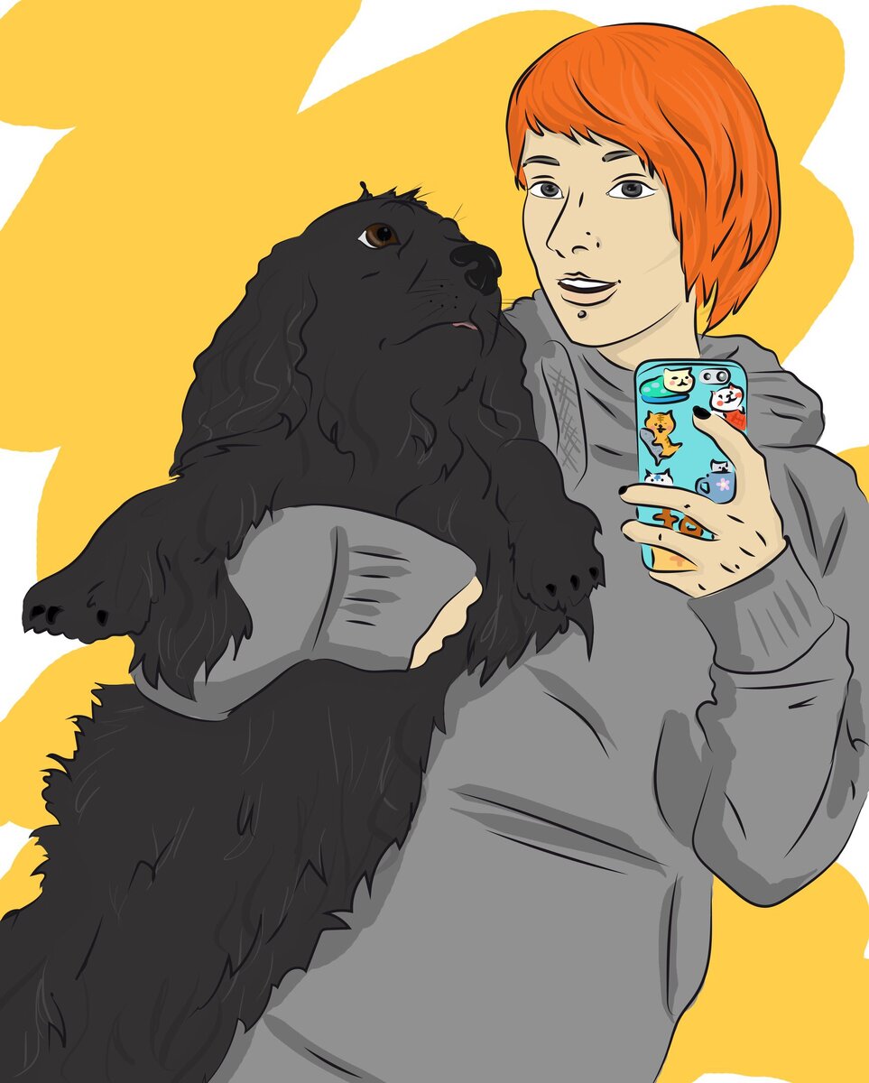 В разных стилях