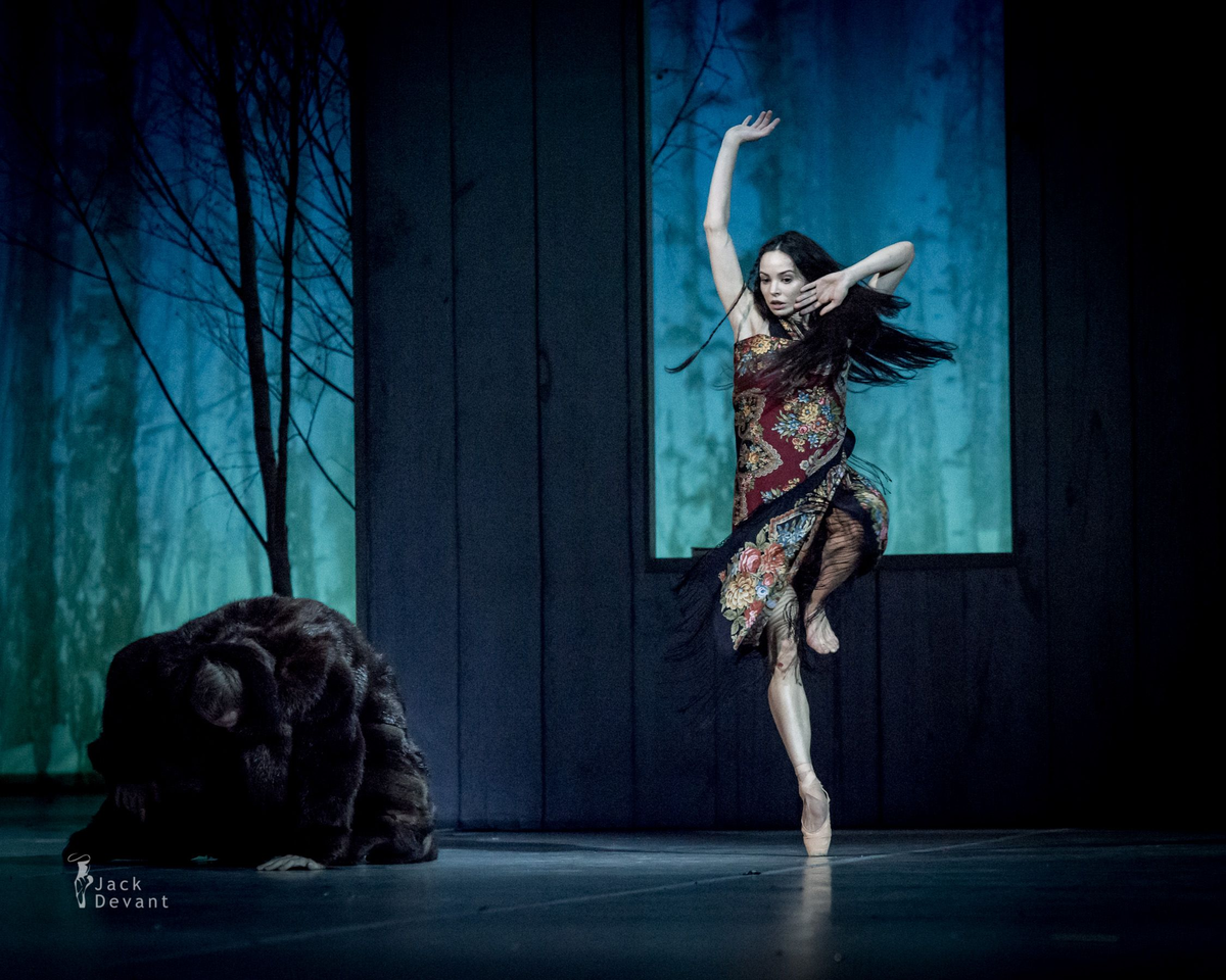 Диана Вишнёва в балете "Татьяна".