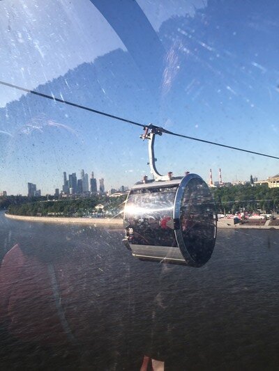 Над Москвой рекой. Фото  А.Троилиной