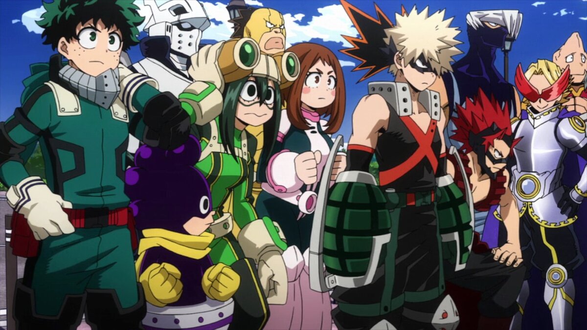 My Hero Academia – Filme revela novo visual do uniforme dos personagens -  IntoxiAnime