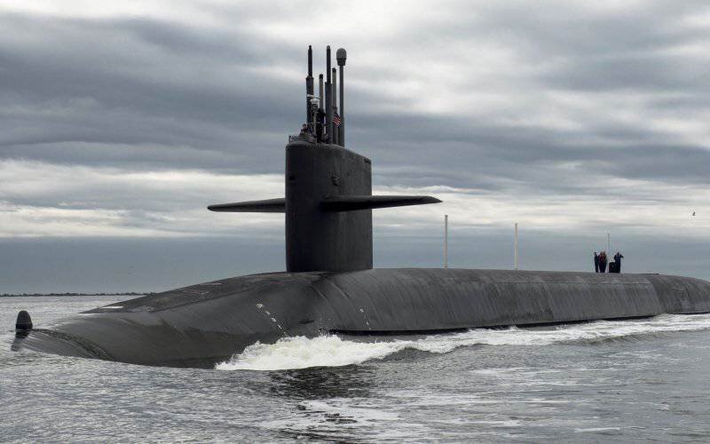 Атомная подлодка ВМС США класса "Огайо"