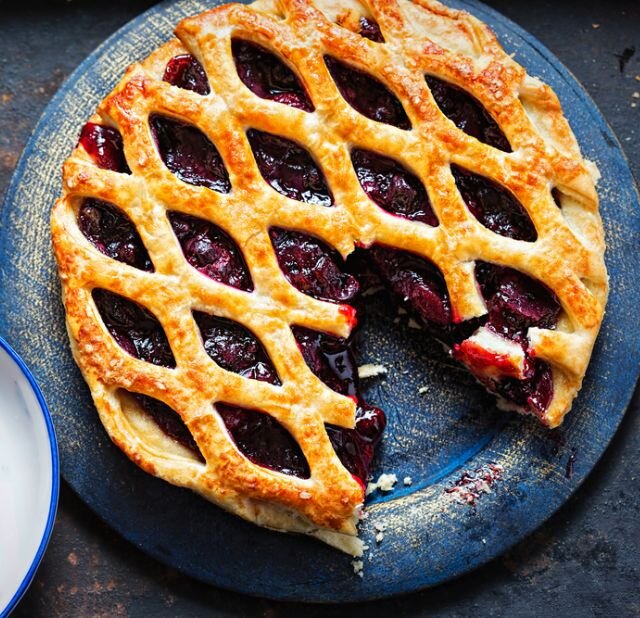 Открытый пирог с вареньем — рецепт с фото | Recipe | Food, Apple pie, Desserts
