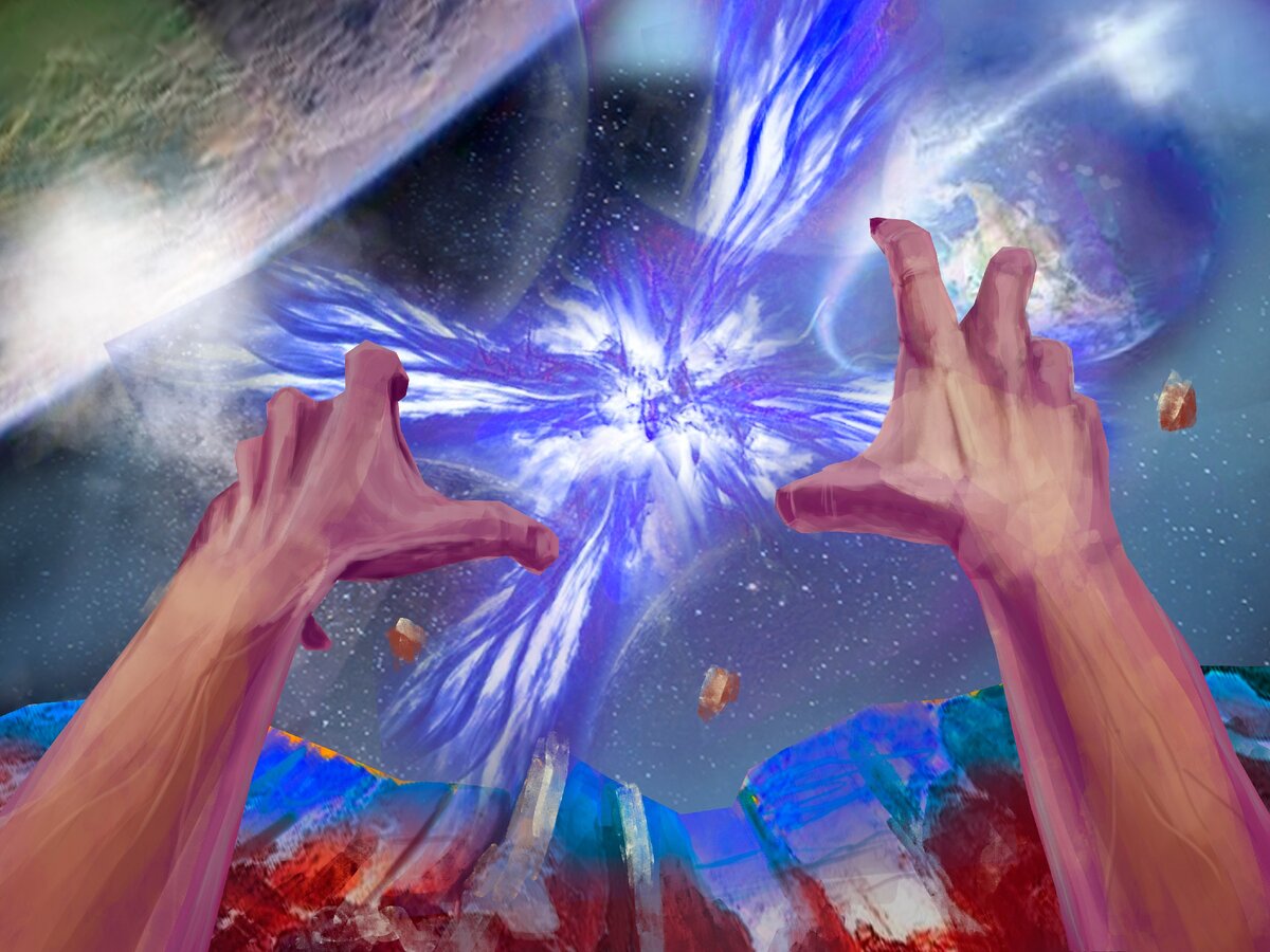  Пропасть и паника пораждаются в сознании....